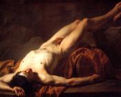 雅克-路易大卫 - Nude Study of Hector